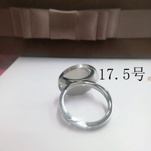 tt17039閉店セールリング17.5号リング貝殻錆びないファッションリング レディースのアクセサリー(リング(指輪))の商品写真