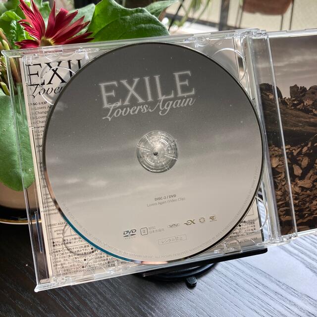 EXILE(エグザイル)のEXILE LOVERS AGAIN CD +DVD 2DISCS  邦楽 エンタメ/ホビーのCD(ポップス/ロック(邦楽))の商品写真