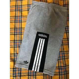 アディダス(adidas)のadidas デサント製 スウェットハーフパンツ 90s ヴィンテージ(ショートパンツ)