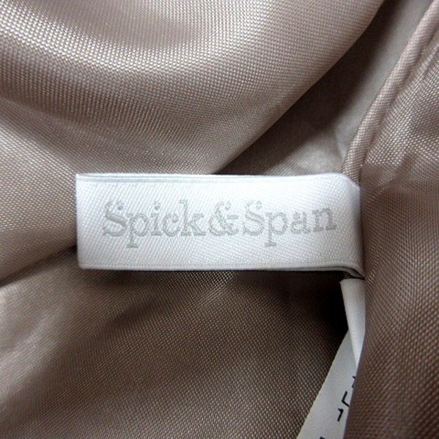 Spick & Span(スピックアンドスパン)のスピック&スパン Spick&Span フレアスカート ひざ丈 38 ベージュ レディースのスカート(ひざ丈スカート)の商品写真