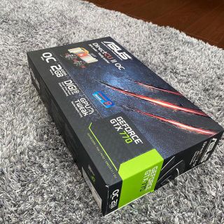 エイスース(ASUS)の【美品】グラボ GeForce GTX760 2GB DDR5【動作確認済】(PCパーツ)