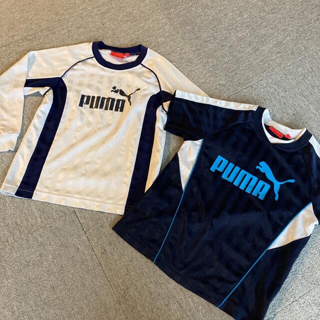 PUMA(プーマ)のぷにぷに様専用　130プーマ長袖のみ キッズ/ベビー/マタニティのキッズ服男の子用(90cm~)(その他)の商品写真