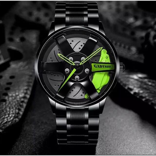 【最新作】日本未発売　GADY SON ホイール腕時計　限定販売！ メンズの時計(腕時計(アナログ))の商品写真