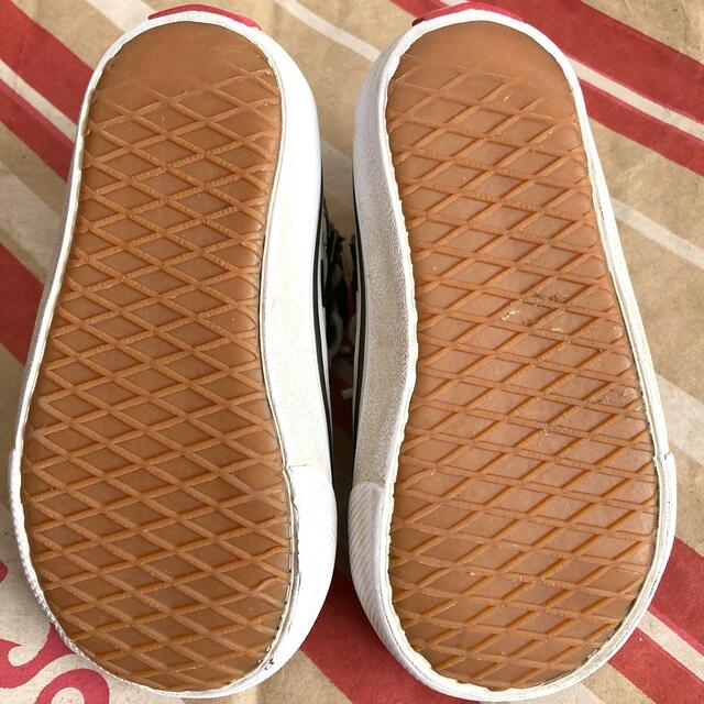 VANS(ヴァンズ)のキッズ　VANS ハイカット　スニーカー　15cm キッズ/ベビー/マタニティのキッズ靴/シューズ(15cm~)(スニーカー)の商品写真