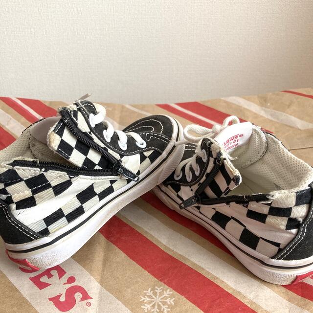 VANS(ヴァンズ)のキッズ　VANS ハイカット　スニーカー　15cm キッズ/ベビー/マタニティのキッズ靴/シューズ(15cm~)(スニーカー)の商品写真