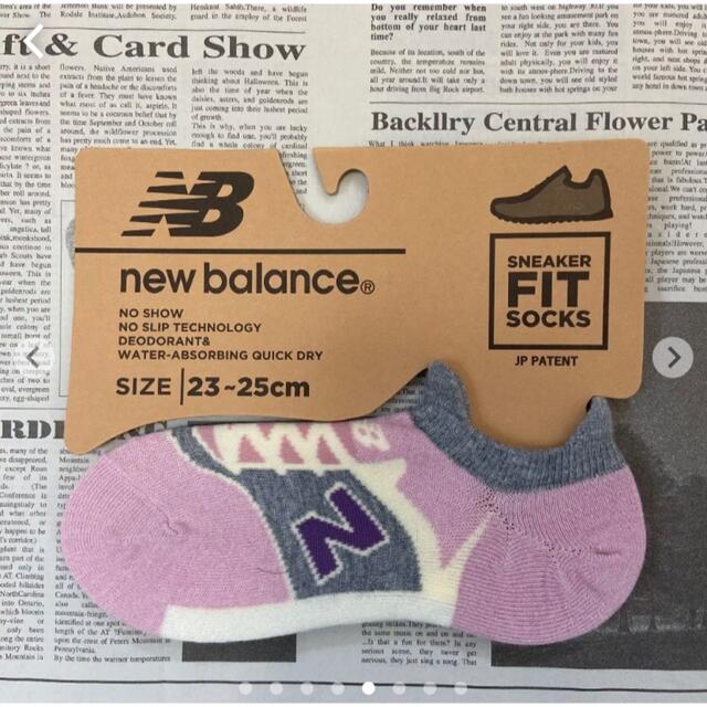 New Balance(ニューバランス)の新品レディース★23㎝〜25㎝★ニューバランス★ スニーカー6足セット レディースのレッグウェア(ソックス)の商品写真