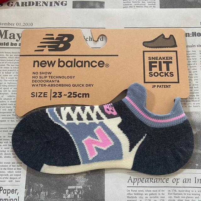 New Balance(ニューバランス)の新品レディース★23㎝〜25㎝★ニューバランス★ スニーカー6足セット レディースのレッグウェア(ソックス)の商品写真