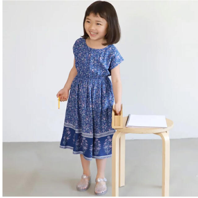 coca キッズ ワンピース 130cm キッズ/ベビー/マタニティのキッズ服女の子用(90cm~)(ワンピース)の商品写真