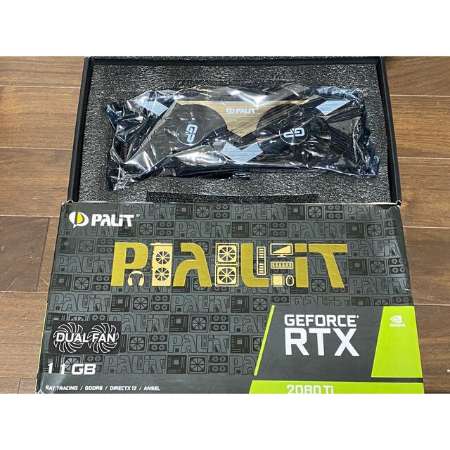 Palit GeForce RTX 2080 Ti DualPCパーツ