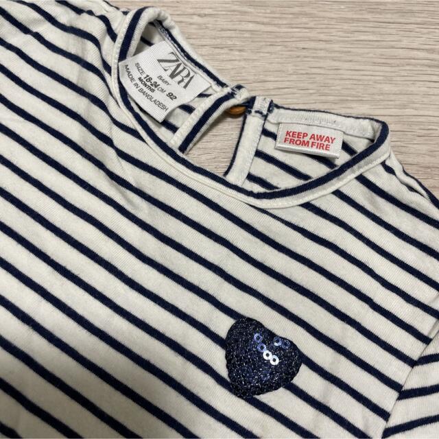 ZARA KIDS(ザラキッズ)のZARA Tシャツ キッズ/ベビー/マタニティのキッズ服女の子用(90cm~)(Tシャツ/カットソー)の商品写真