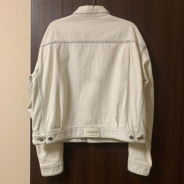 24karats(トゥエンティーフォーカラッツ)の【限定値下】FORSOMEONE bleached trucker jacket メンズのジャケット/アウター(Gジャン/デニムジャケット)の商品写真