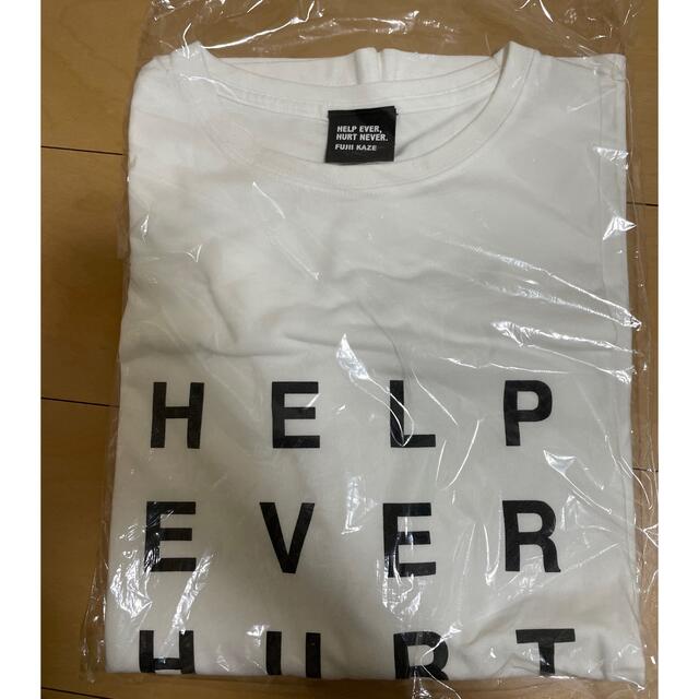 Tシャツ/カットソー(半袖/袖なし)藤井風 HELP EVER HURT NEVER Tシャツ L