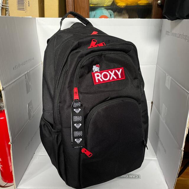 最新作 大容量20L ROXY  リュック  RBG175300 クロ/クロ