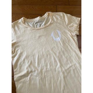 トゥルーレリジョン(True Religion)のお買い得！レモン色　トゥルーレリション　Tシャツ(Tシャツ/カットソー(半袖/袖なし))