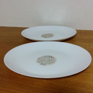 ヤマザキセイパン(山崎製パン)のヤマザキお皿　オーバル皿（楕円皿）２枚(食器)