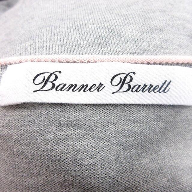 Banner Barrett(バナーバレット)のバナーバレット Banner Barrett ニットカットソー ライトグレー レディースのトップス(ニット/セーター)の商品写真