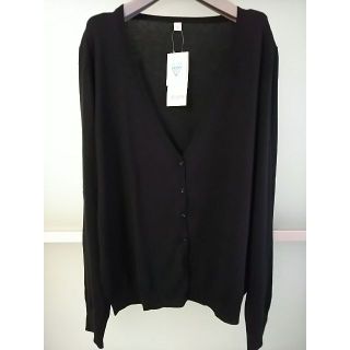 ユニクロ(UNIQLO)の〔新品〕UNIQLO UVカット Vネックカーディガン（長袖）(カーディガン)