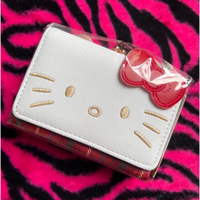 ハローキティ(ハローキティ)のHELLO KITTY♡キティ♡折りたたみ財布👛✰ レディースのファッション小物(財布)の商品写真