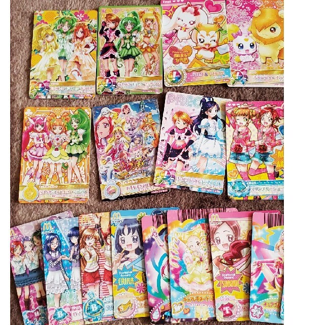 プリキュア　カード　カードダス エンタメ/ホビーのアニメグッズ(カード)の商品写真