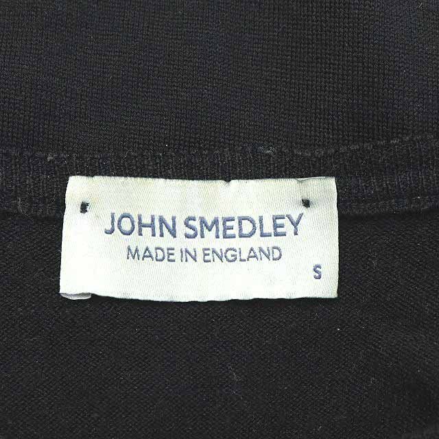 JOHN SMEDLEY(ジョンスメドレー)のジョンスメドレー JOHN SMEDLEY ニット セーター 薄手 長袖 S 黒 メンズのトップス(ニット/セーター)の商品写真