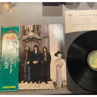 トウシバ(東芝)のレコード　ビートルズ　国内盤　ヘイ・ジュード　送料込み　ステレオ盤　LP(その他)