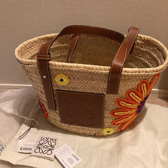 値段が激安 - LOEWE ロエベ カゴバック かごバッグ+ストローバッグ