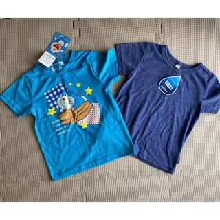 ショウガクカン(小学館)の新品！ドラえもん他100cmTシャツ2枚セット(Tシャツ/カットソー)