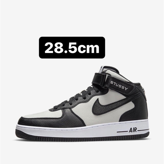 NIKE - Stussy × Nike Air Force 1 Mid 28.5cm