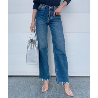 マウジー(moussy)のVicente highwaist wide denim(デニム/ジーンズ)