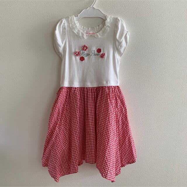 mezzo piano(メゾピアノ)のメゾピアノ120㎝　ワンピース キッズ/ベビー/マタニティのキッズ服女の子用(90cm~)(ワンピース)の商品写真