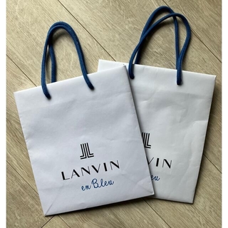 ランバンオンブルー(LANVIN en Bleu)のランバンオンブルー/ショップ袋　2枚(ショップ袋)