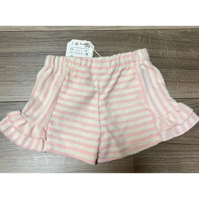 ZARA(ザラ)のZARAベビー　ショートパンツ キッズ/ベビー/マタニティのベビー服(~85cm)(パンツ)の商品写真