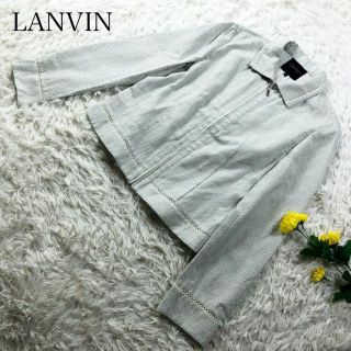 ランバン(LANVIN)のLANVIN ジップアップ コットンジャケット(その他)