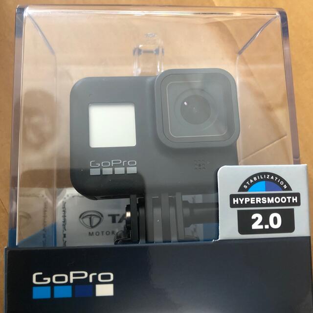 GoPro(ゴープロ)の【新品未使用】Go Pro HERO8 BLACK   スマホ/家電/カメラのカメラ(ビデオカメラ)の商品写真