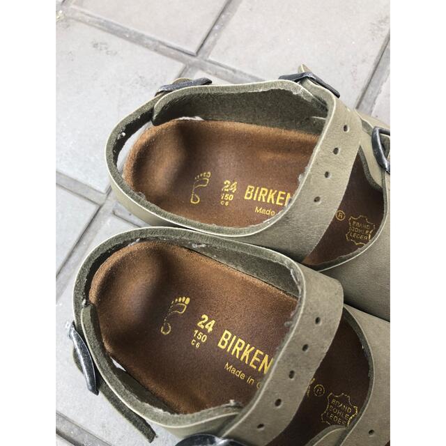 BIRKENSTOCK(ビルケンシュトック)のビルケンシュトックBIRKENSTOCK Roma サイズ24 、15cm キッズ/ベビー/マタニティのキッズ靴/シューズ(15cm~)(サンダル)の商品写真