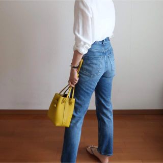 ヤヌーク(YANUK)のYANUK High Waist ANNETTE straight 24インチ(デニム/ジーンズ)