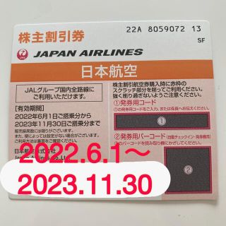 ジャル(ニホンコウクウ)(JAL(日本航空))のJAL 株主割引券(その他)