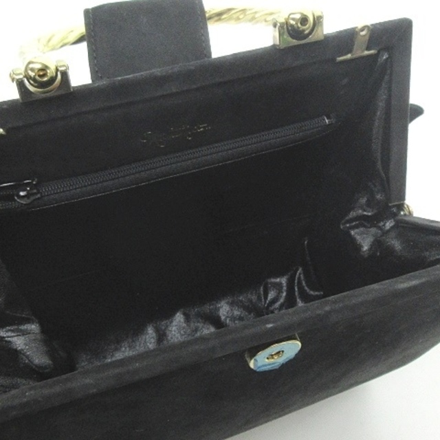 GINZA Kanematsu(ギンザカネマツ)の銀座かねまつ レザー ハンドバッグ ショルダー 2WAY 日本製 黒 ブラック レディースのバッグ(ハンドバッグ)の商品写真
