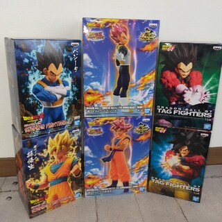 ドラゴンボール(ドラゴンボール)の（送料込）ドラゴンボール　フィギュア　まとめ　孫悟空　ベジータ　６体セット(アニメ/ゲーム)