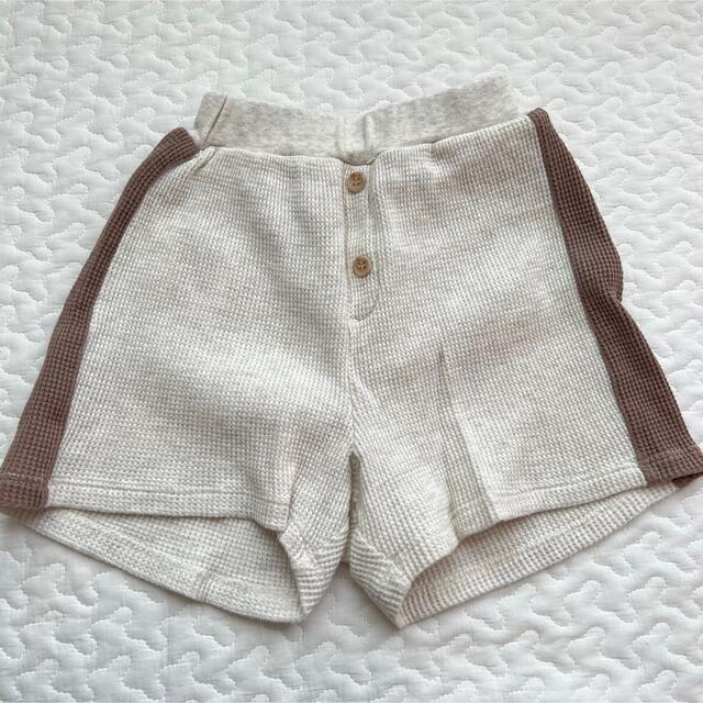 テータテート　リブハーフパンツ　90センチ キッズ/ベビー/マタニティのキッズ服女の子用(90cm~)(パンツ/スパッツ)の商品写真