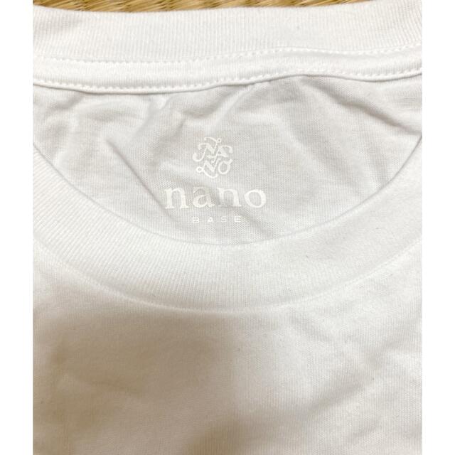 nano・universe(ナノユニバース)の【未使用品】nano universe　丸くび　Tシャツ　ナノユニバース レディースのトップス(Tシャツ(半袖/袖なし))の商品写真