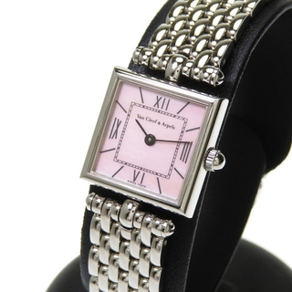 ヴァンクリーフアンドアーペル(Van Cleef & Arpels)のヴァンクリーフ＆アーペル 腕時計 クラシックスクエア　保証書付き(腕時計)