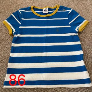 プチバトー(PETIT BATEAU)のプチバトー　半袖　Tシャツ　ボーダー(Ｔシャツ)