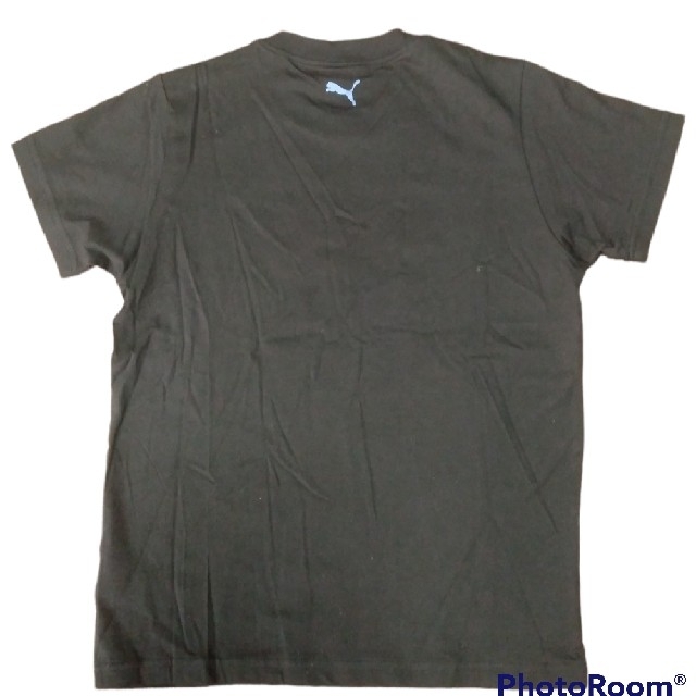 PUMA(プーマ)のpuma 半袖Tシャツ 黒 140cm キッズ/ベビー/マタニティのキッズ服男の子用(90cm~)(Tシャツ/カットソー)の商品写真