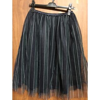 ダブルクローゼット(w closet)のチュールスカート(ひざ丈スカート)