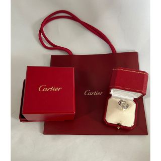 カルティエ(Cartier)のCartier  指輪　WG ダイヤ　6.9g(リング(指輪))