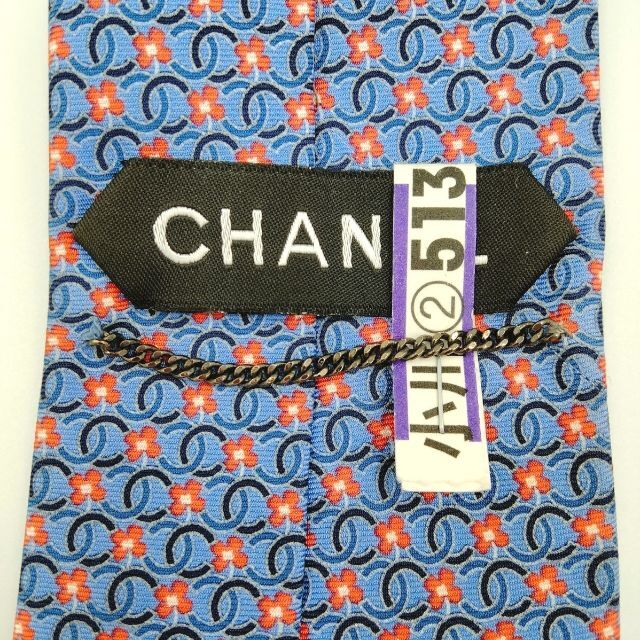 CHANEL(シャネル)の【ココマーク柄】シャネル CHANEL ネクタイ ココ ブルー メンズのファッション小物(ネクタイ)の商品写真