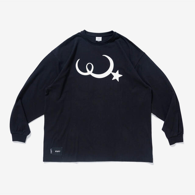 WTAPS MOON & STAR / LS / COTTON BLACK XLトップス