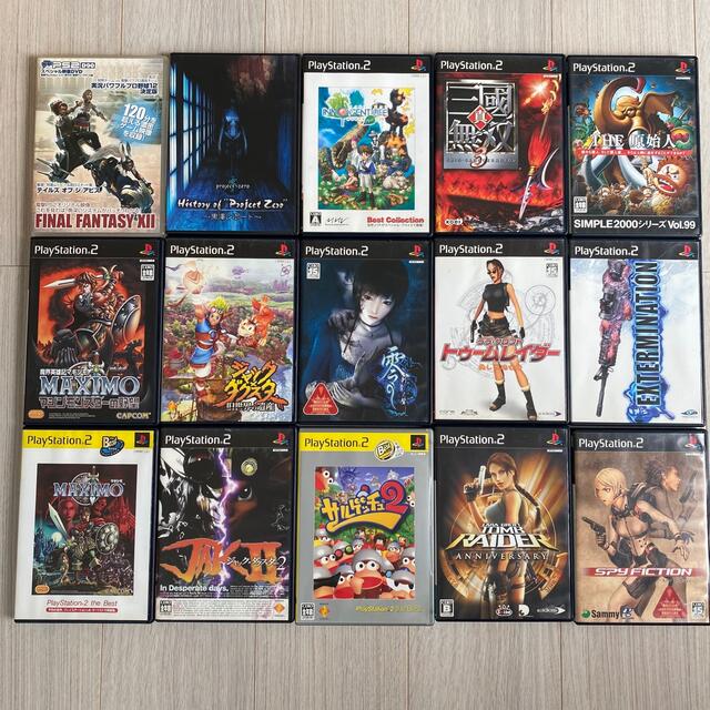 【最終値下げ】PS2 ソフト 15本セット | フリマアプリ ラクマ