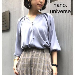 ナノユニバース(nano・universe)のうめじー様専用 nano.universe ギャザースリーブブラウス(シャツ/ブラウス(長袖/七分))